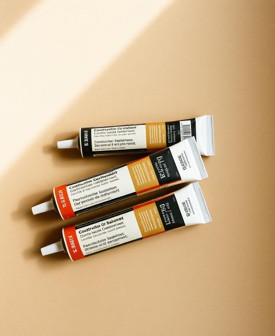 Sealant tubes used for small home repair jobs in Singapore